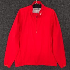 Red Windbreaker Jacket